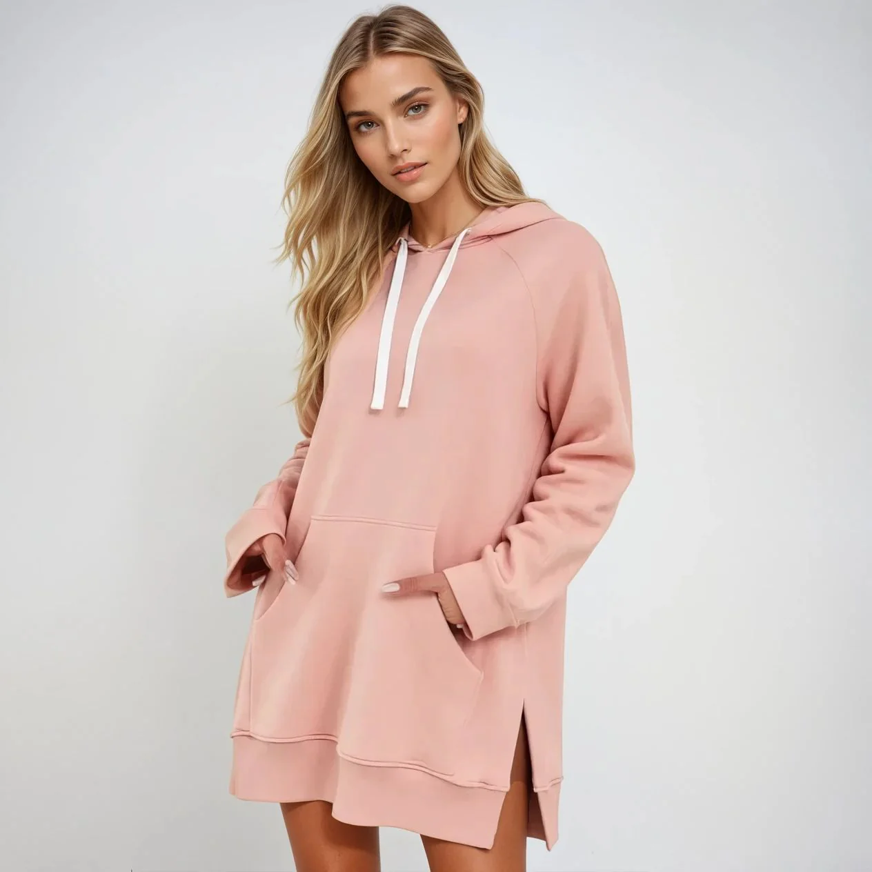 OVERSIZED HOODIE DRESS - Image 5